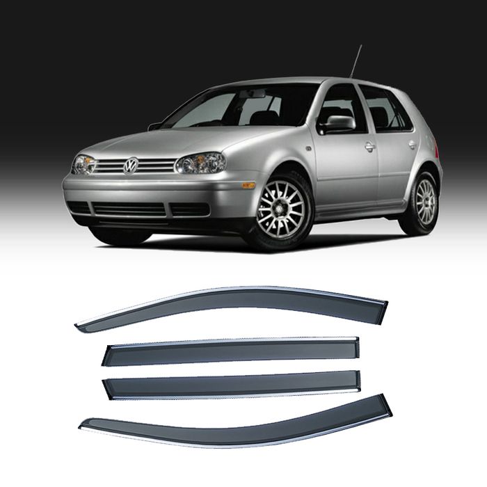 Deflecteur chrome Golf 4