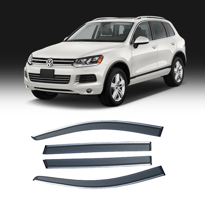 Deflecteur chrome Touareg 2011