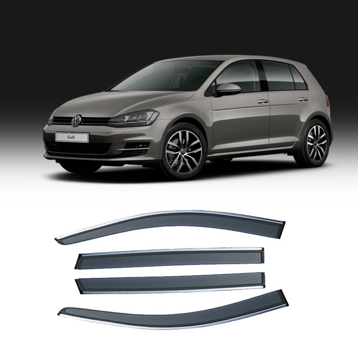 Deflecteur chrome Golf 7