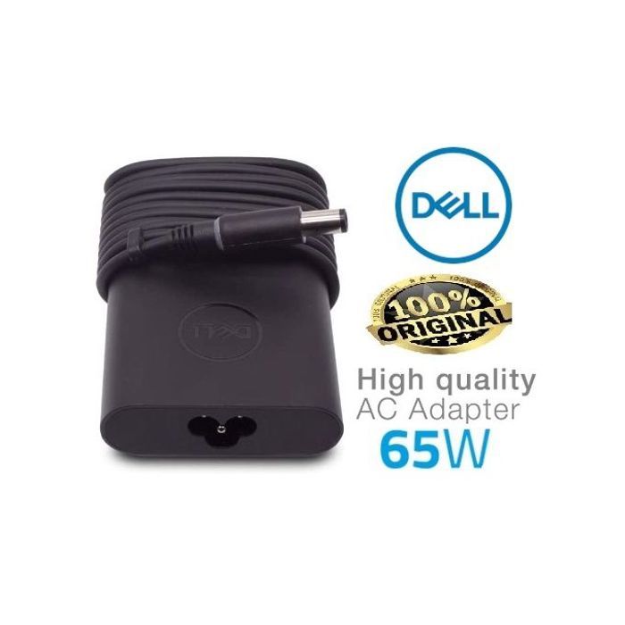 Chargeur DELL 65W pour Ordinateur Portable 19.5V 3.34A - Original 100%