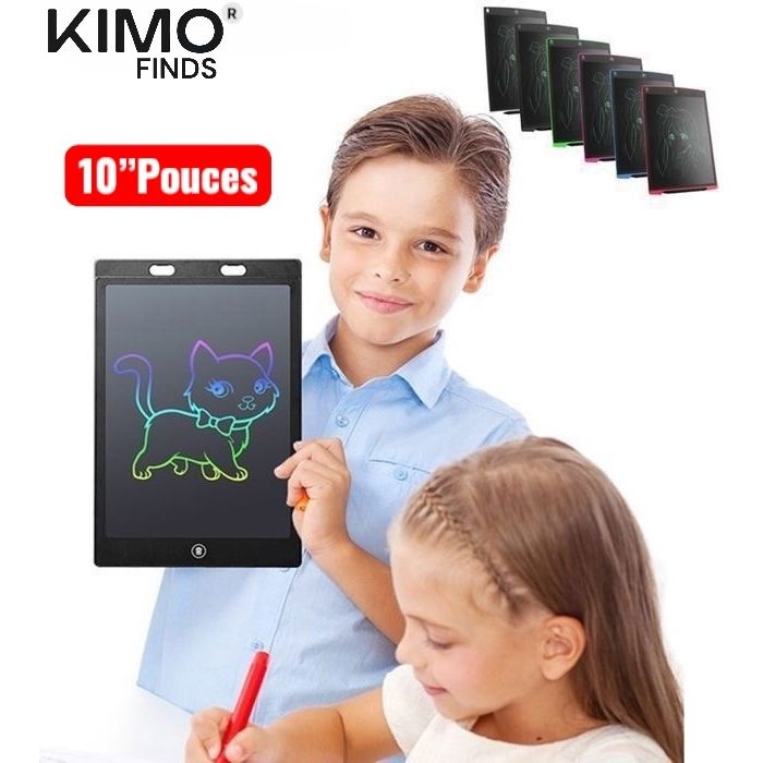 Tablette de Dessin LCD pour Enfant de 10.5Pouces, Outils de Peinture, Planche d'Écriture Électronique, Jouets Éducatifs pour Garçons