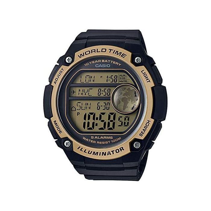 Casio Chronomètre - AE-3000W-9AVDF - Dimensions Boitier : 57.1mm