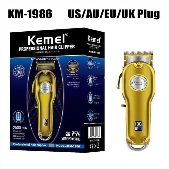 Maquina De Motilar Kemei Km 1986
