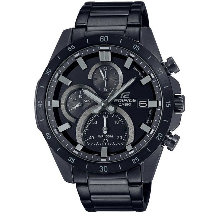 Casio Edifice Collection - Noir - Tout en acier inoxydable - EFR-571MDC-1AVUDF