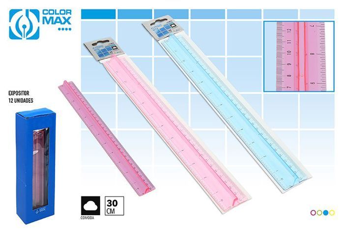 Règle en plastique 30cm