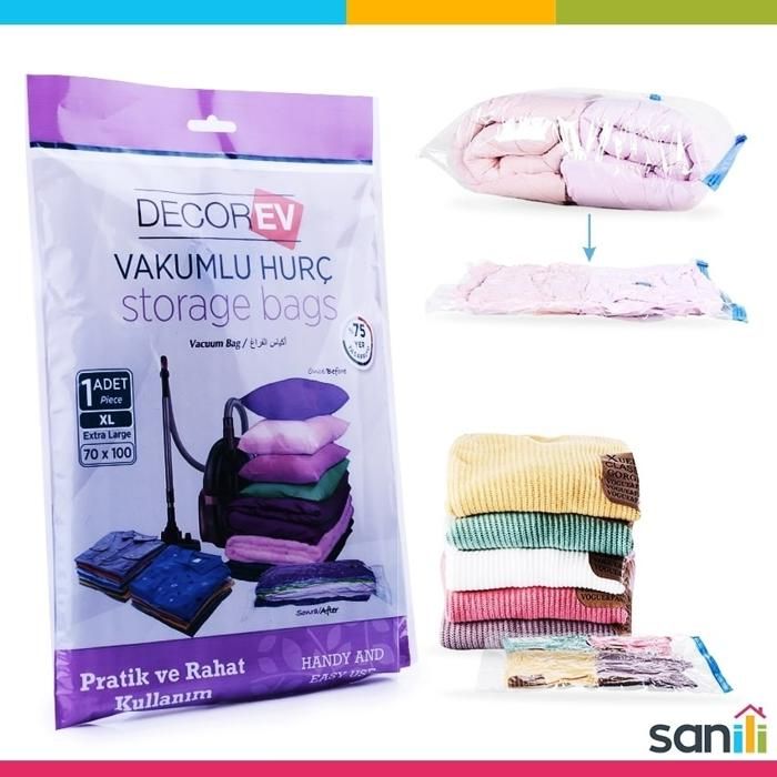 Sac De Rangement Sous Vide Xl