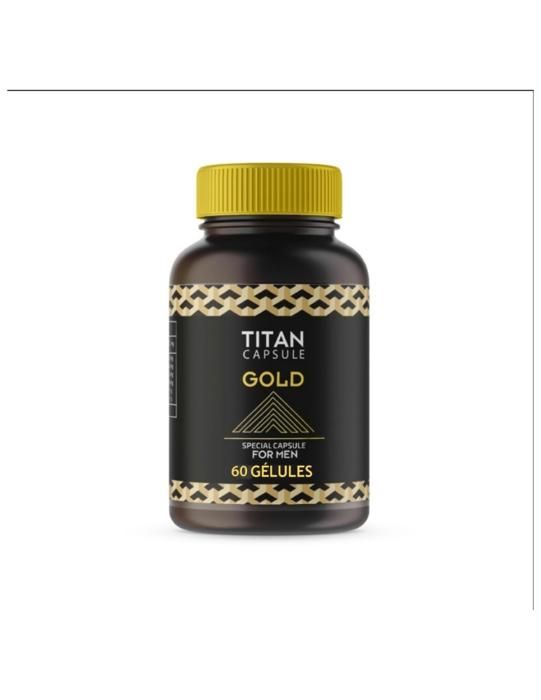 TITAN CAPSULE GOLD stimulant naturel libido et désir sexuelle pour homme