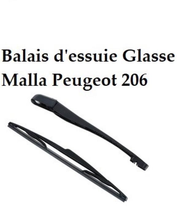 Balais d‘essuie Glace Arrière pour Peugeot 206