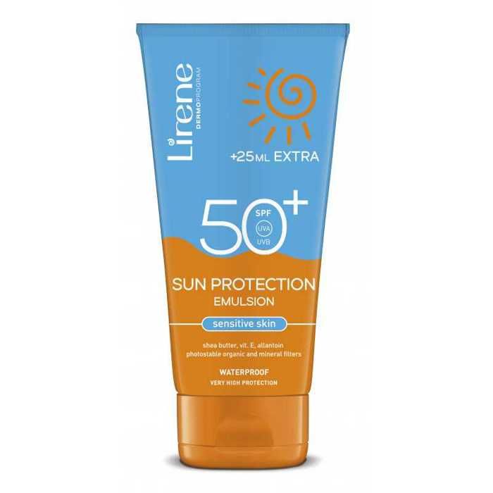 EMULSION PROTECTRICE SPF 50+, PEAUX SENSIBLES 175ML LIRENE