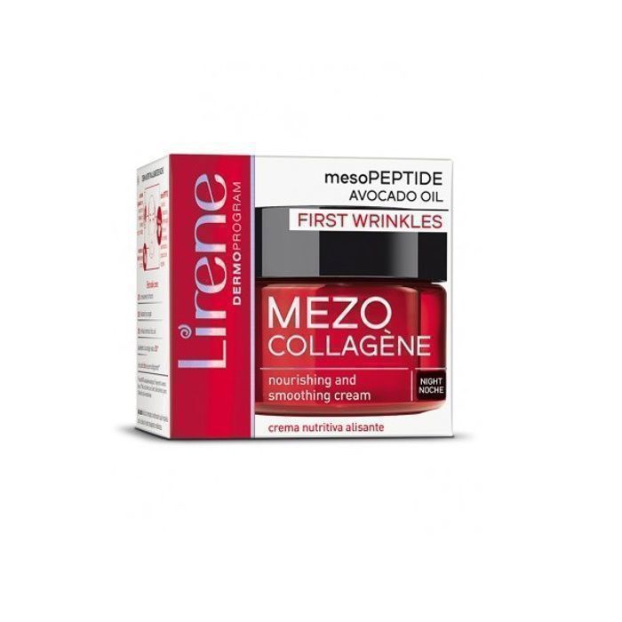 LIRENE Mezo - Collagène Crème de Nuit, Premières Rides 50 ml