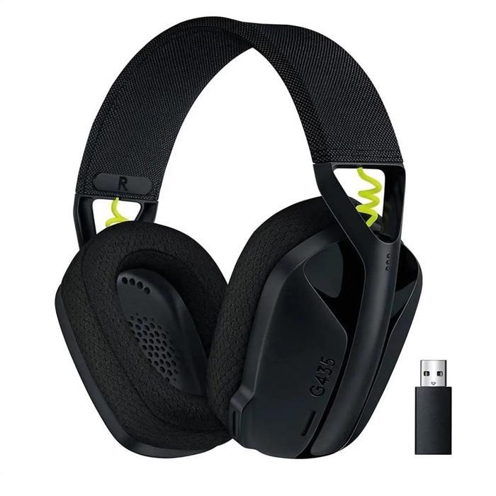 Diadema Gamer Inalámbrica Logitech G435 Lightspeed Negro