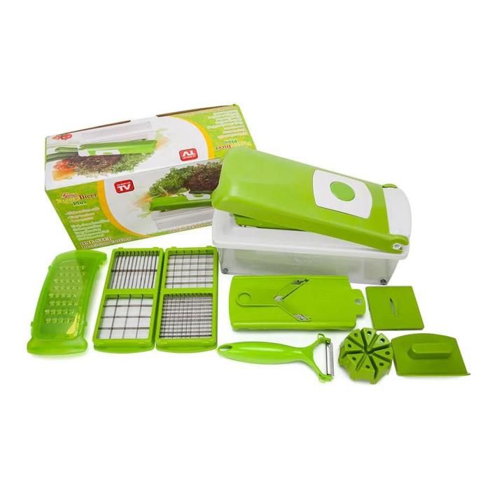 Dicer Nicer Plus Cortador Y Rallador De Verduras