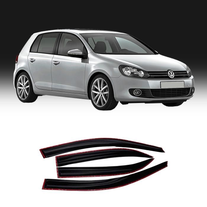 Déflecteur adhesive pour Volkswagen Golf 6