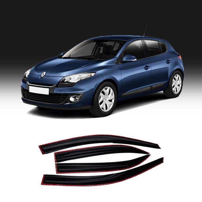 Déflecteur adhesive pour Renault Megane 3