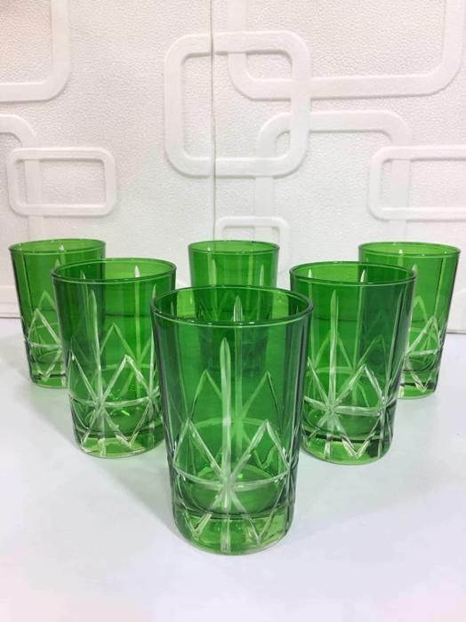 Set De 6 Verres À Thé - Vert