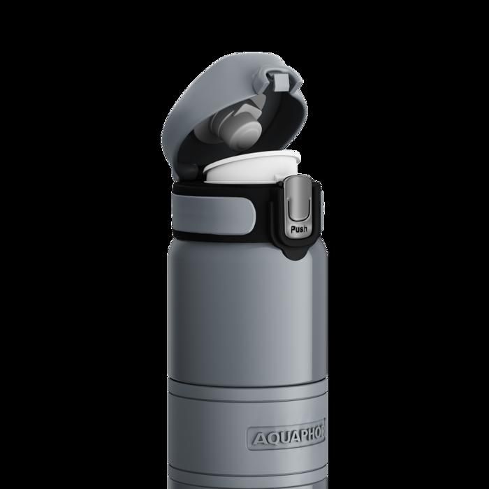 Bouteille Aquaphor en Tritan 500 ml Gris