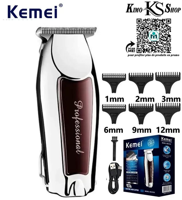 Tondeuses De Cheveux Électrique USB Rechargeable Professionnel Machine De Coupe Barbe Barbier Rasoir Pour Hommes