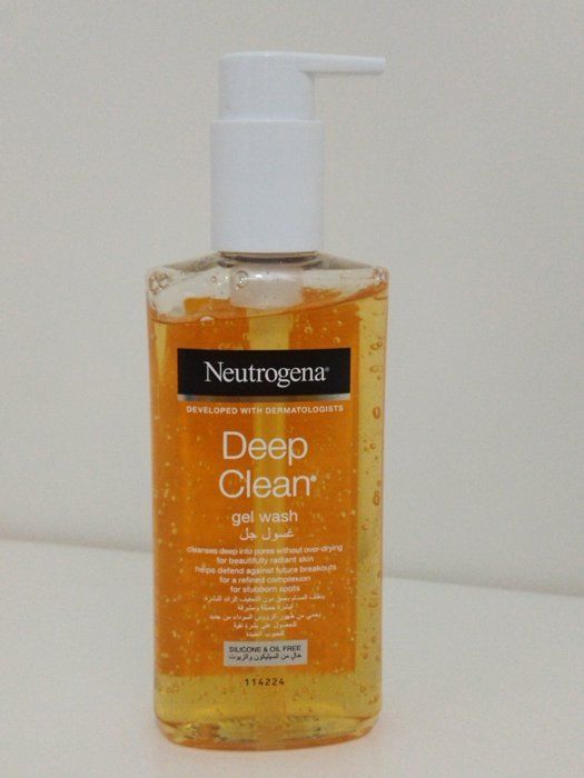 Neutrogena Deep Clean Facial Gel Wash, 200ml
