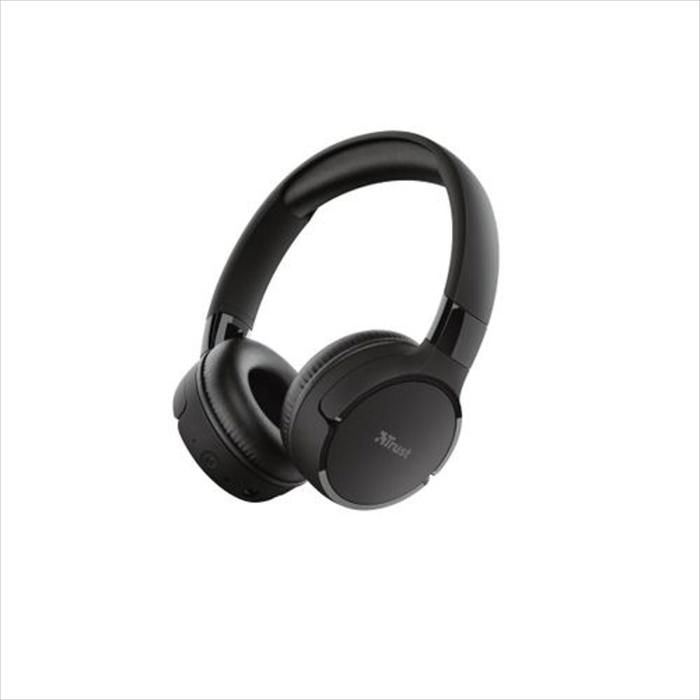Audifonos Diadema Bluetooth Trust Zena Negro
