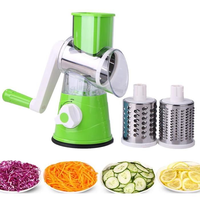 Molino Rallador De Verduras 3 En 1