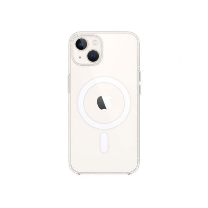 Coque transparente avec MagSafe pour iPhone 13 (Transparente)