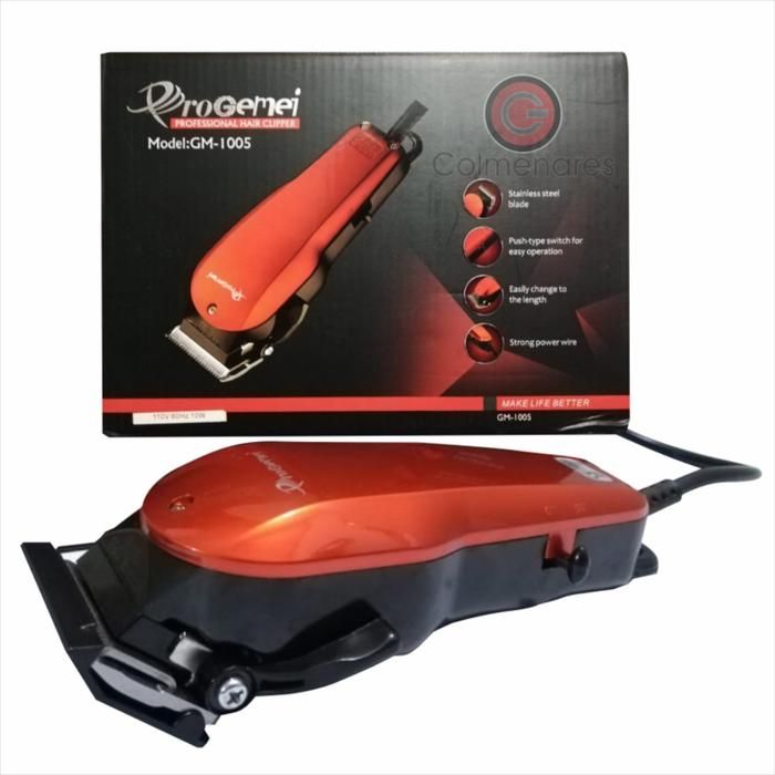Maquina De Peluqueria Kit Personal Pro Gemei Gm-1005