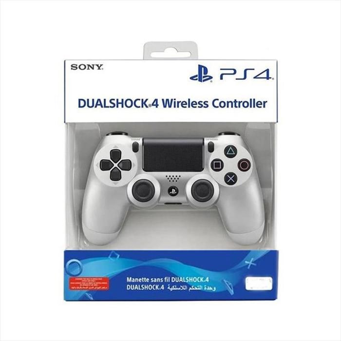 Control Sony Jyr Ps4 Dualshock 4 Plateado