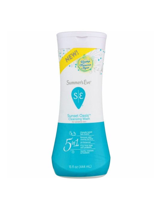 Summer's Eve Cleansing Wash, Sunset Oasis 444ml