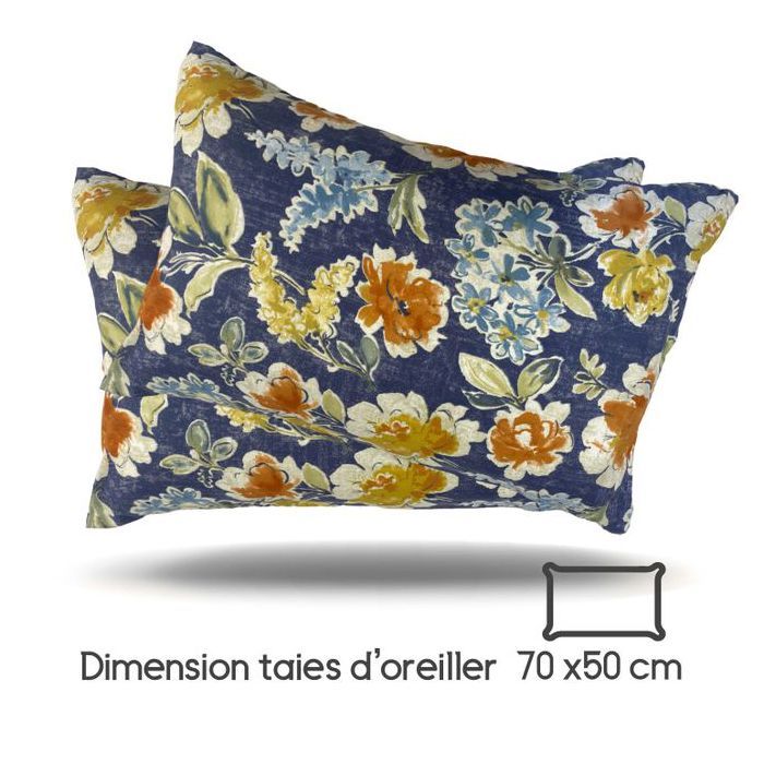 2 Taies D'oreiller Imprimé Jupiter (50x70 cm)