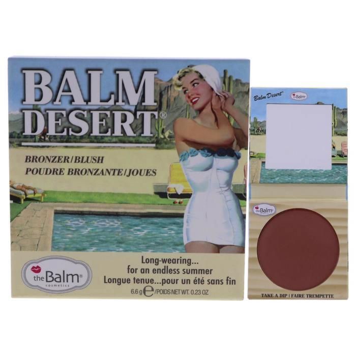 Maquillaje el Bálsamo Bálsamo Desierto Bronzer-Blush 0.23oz