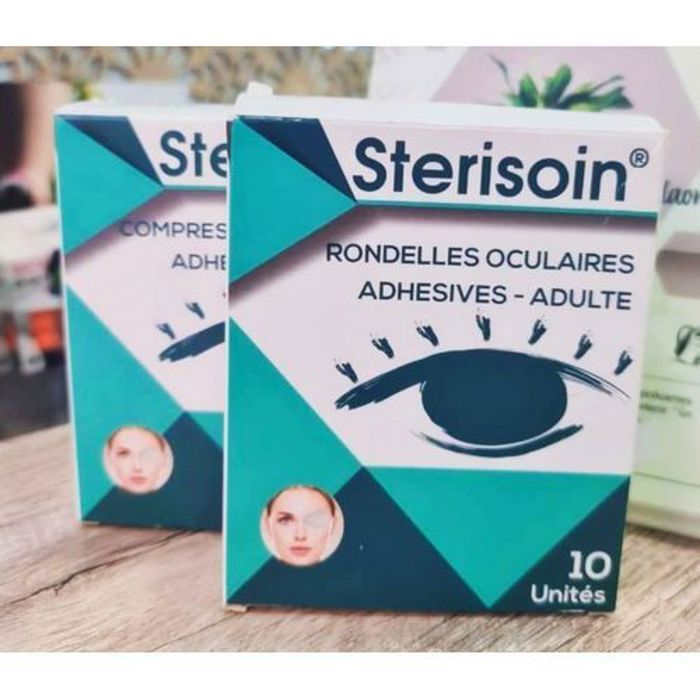 COMPRESSE OCULAIRE (steresoin) *10 ADULTE