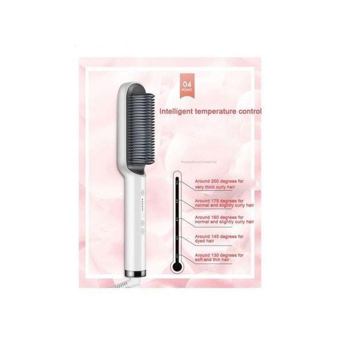 Brosse Lisseur de cheveux professionnel en céramique