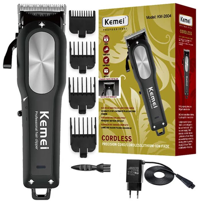 tondeuse à cheveux électrique 100-240v, puissante, Rechargeable, sans fil, ajustable, pour hommes