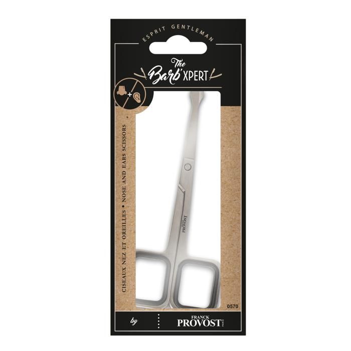 CISEAUX NEZ & OREILLES SOFT TOUCH THE BARB' XPERT