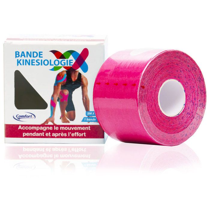 BANDE KINESIOLOGY ROSE     50CM*5M