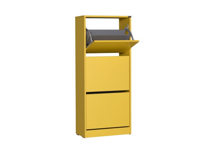 Meuble à Chaussures ADORE 3 portes - Jaune