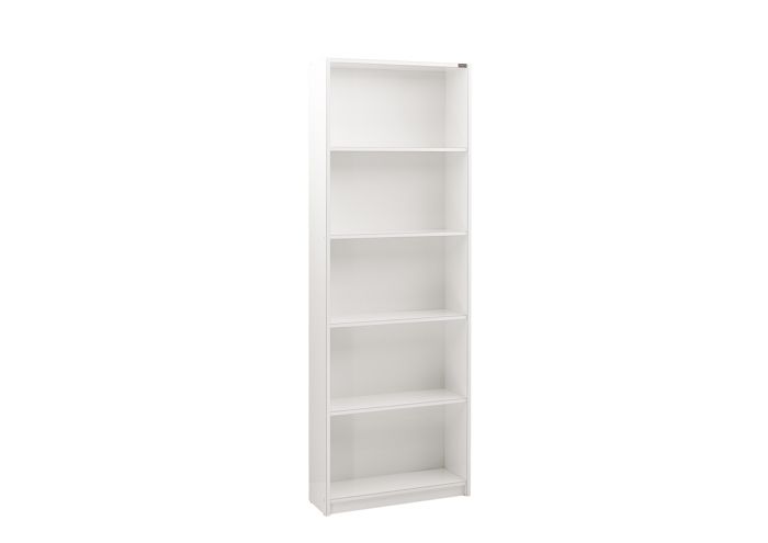 Bibliothèque à  5 Niveaux ADORE - Blanc