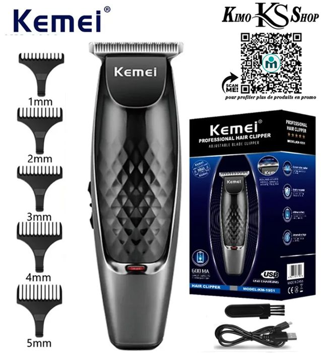 tondeuse à cheveux électrique puissante tête d'huile aste coupe de cheveux machine gravure délié USB