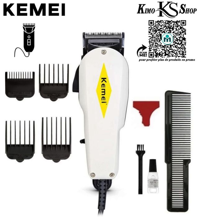 tondeuse électrique professionnelle pour hommes, rasoir pour barbe et finition, Machine pour couper Électrique Pour Salon