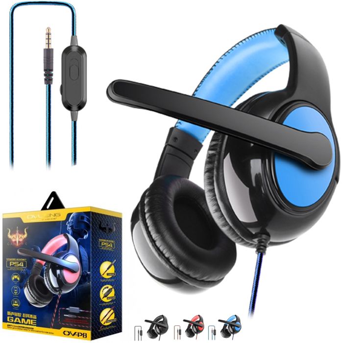 Casque Gamer Gaming de jeu VIDEO Pour Ordinateur PC Telephone avec Micro, Jack 3.5mm