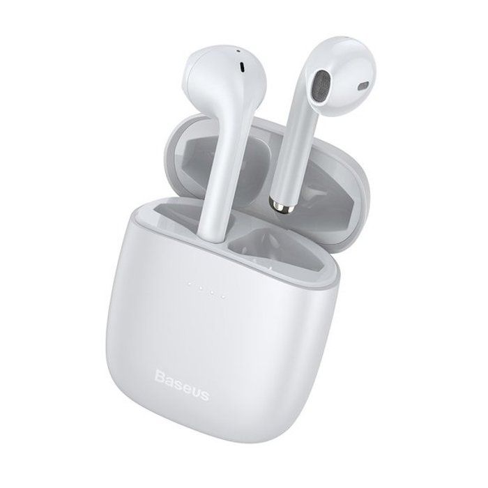 Baseus Écouteurs True Wireless Encok W04 blanc – NGW04-02