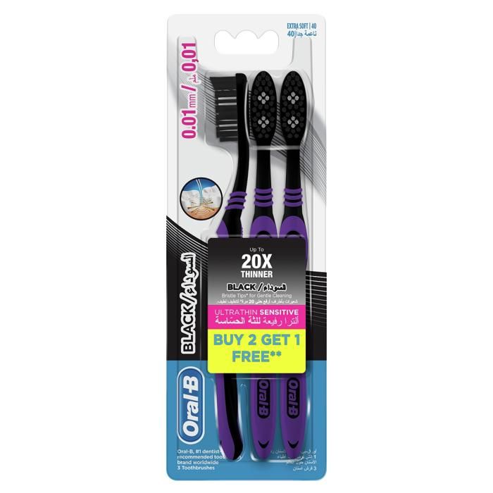 Oral B 2+1 GRATUIT Brosse à Dents Ultrathin Sensitive