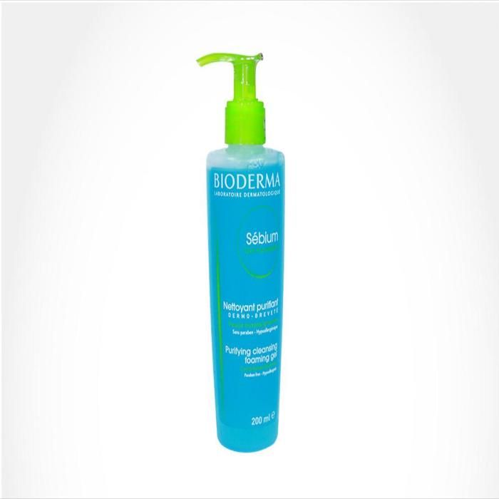 Gel Sebium Gel Moussant Bioderma Piel Grasa Mixta Fra 1 Fra 200 Ml