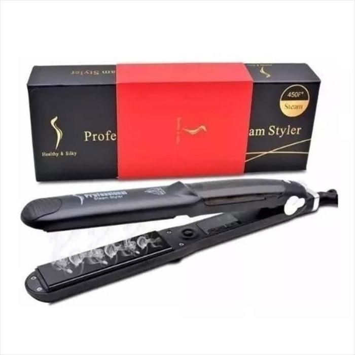 Lisseur cheveux sains et soyeux Kr 088A noir 110V/240V
