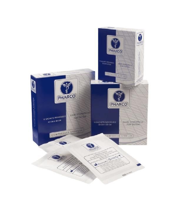 COMPRESSE STERILE         pharco     20*20CM
