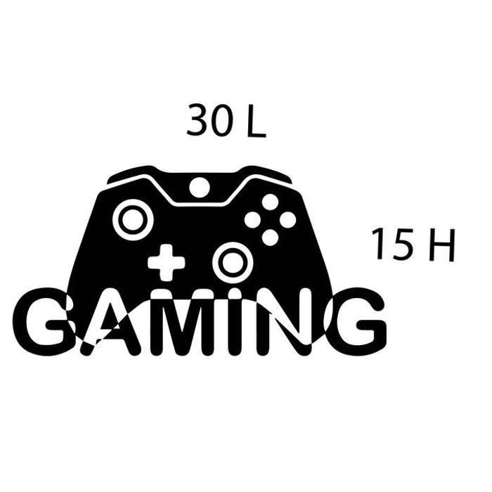 Sticker gaming manette joy stick Gamepad 30 L x 15 H cm