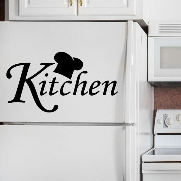Sticker frigo kitchen 40 L x 21 H cm