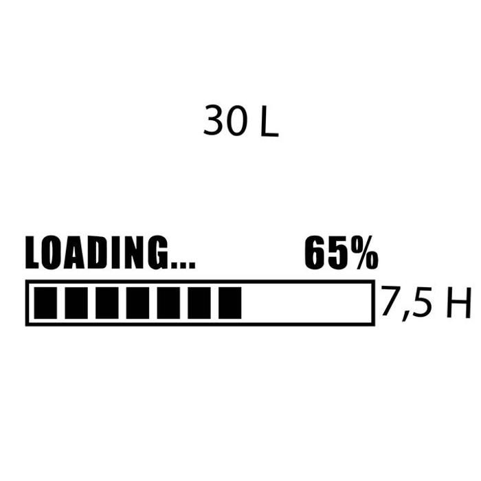 Sticker gaming loading 30 L x 7,5 H cm