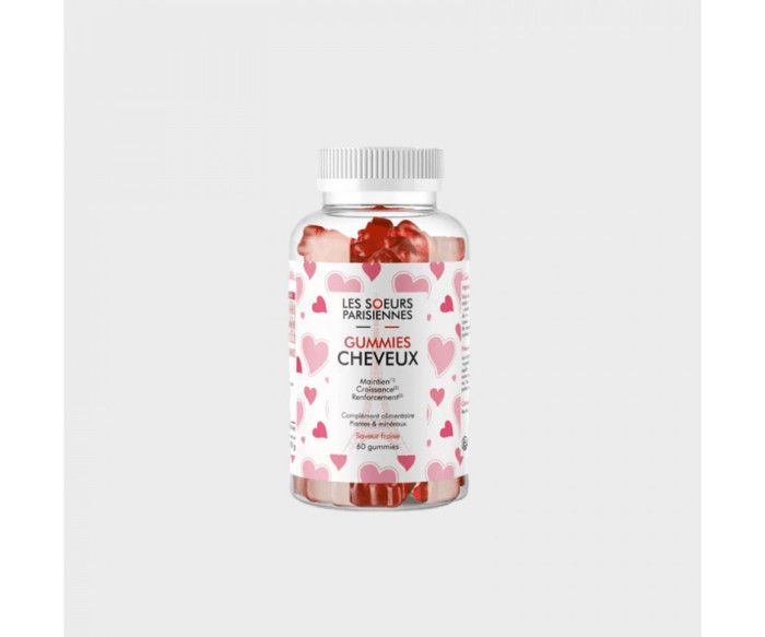 les soeurs parisiennes gummies pousse du cheveux vitamines