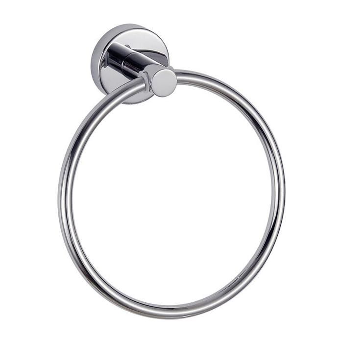 Porte serviette anneau chrome madrid
